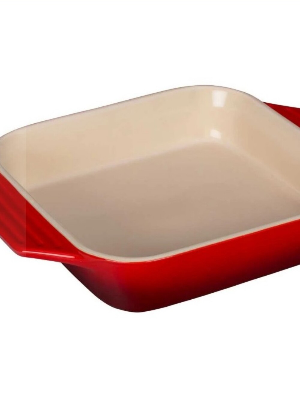 Le Creuset 14cm Ceramic Square Baking Dish- Carmin